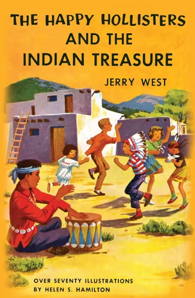 Обложка книги The Happy Hollisters and the Indian Treasure, Jerry West