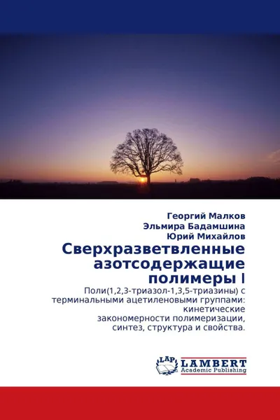 Обложка книги Сверхразветвленные азотсодержащие полимеры I, Георгий Малков,Эльмира Бадамшина, Юрий Михайлов