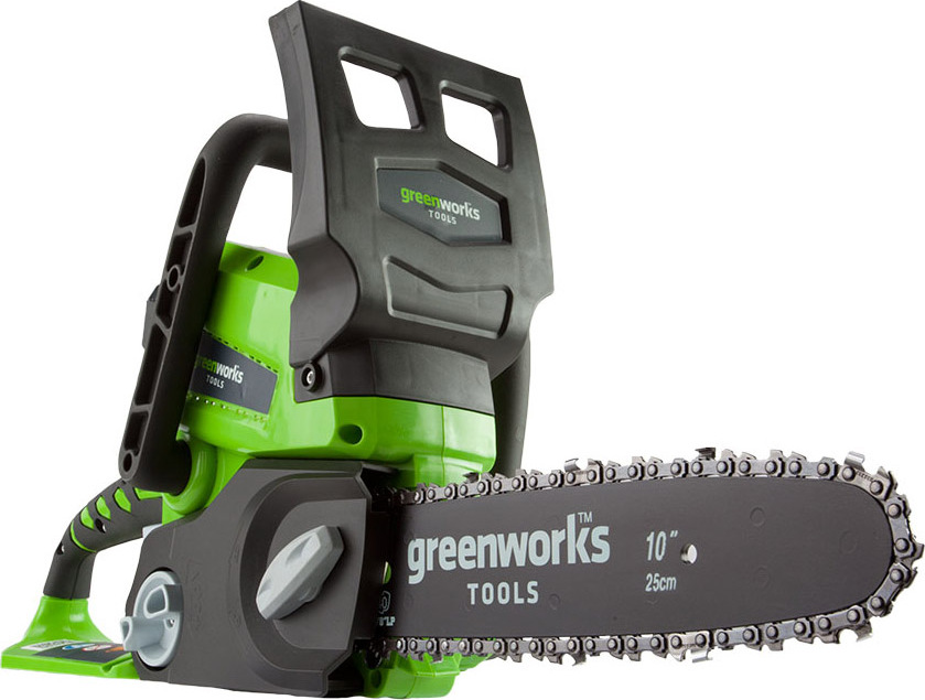 фото Пила цепная аккумуляторная Greenworks G24CS25 24V без АКБ и ЗУ