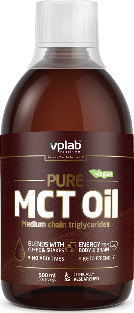 фото Комплекс жиров и аминокислот VPLAB Nutrition MCT Oil, 500 мл