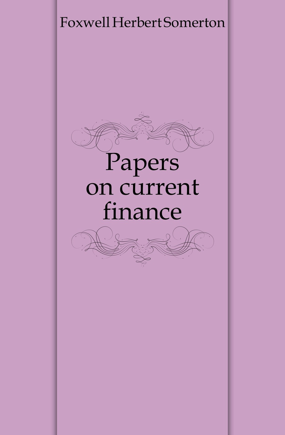 Papers on current finance