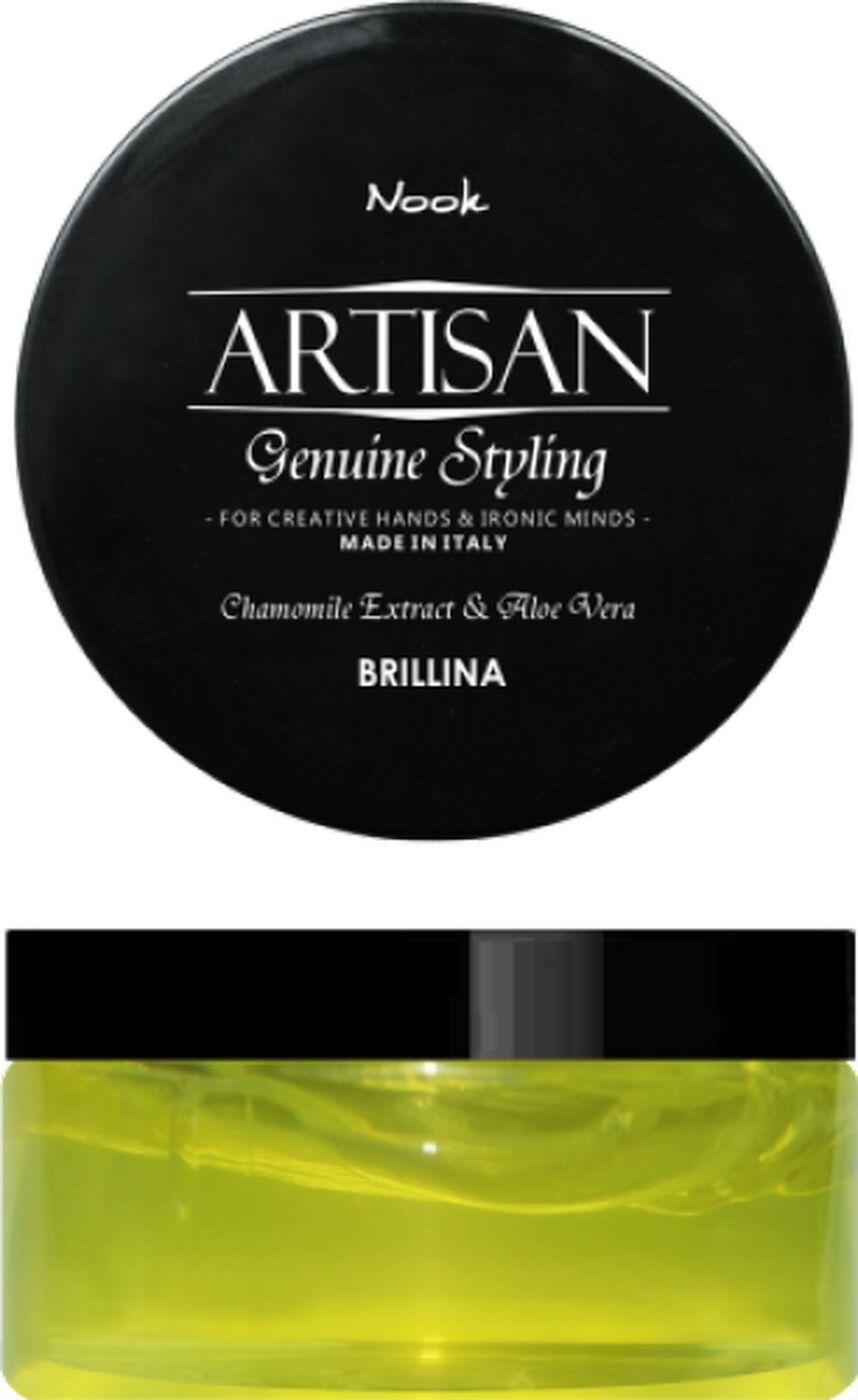 фото Воск-блеск для укладки волос Nook Brillina Glossy Shining Wax, 100 мл