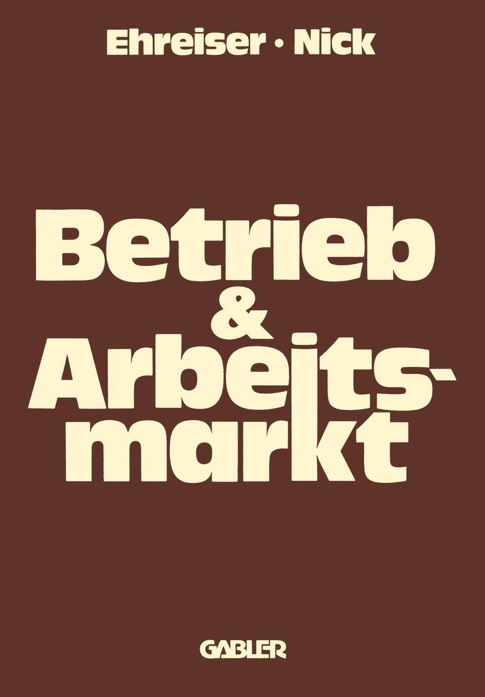 фото Betrieb und Arbeitsmarkt