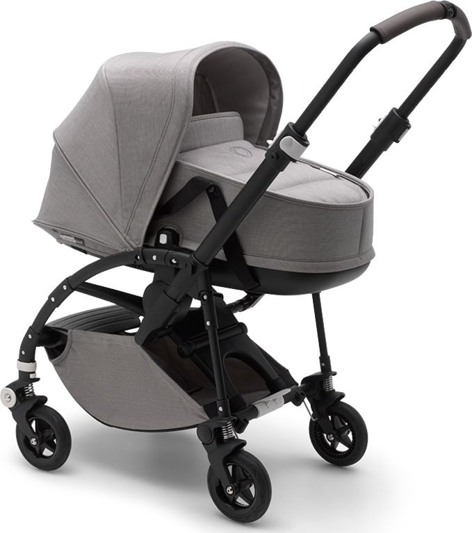 фото Bugaboo Коляска 2 в 1 Bee5 Mineral LIGHT GREY / BLACK