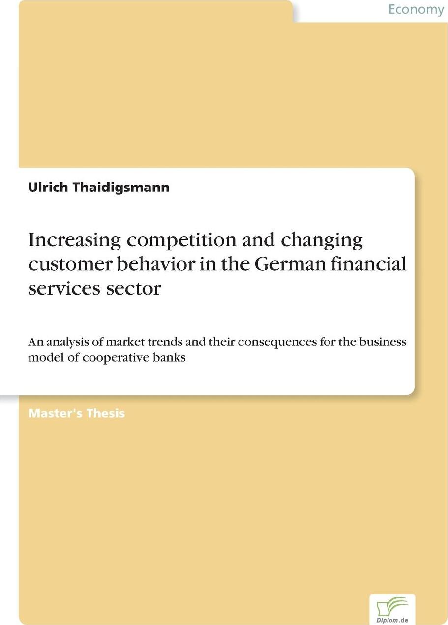 фото Increasing competition and changing customer behavior in the German financial services sector