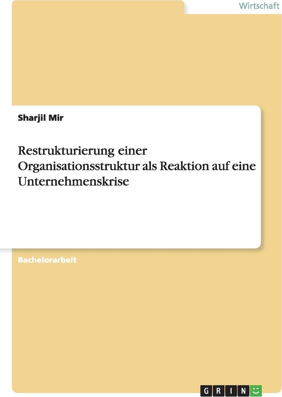 фото Restrukturierung einer Organisationsstruktur als Reaktion auf eine Unternehmenskrise