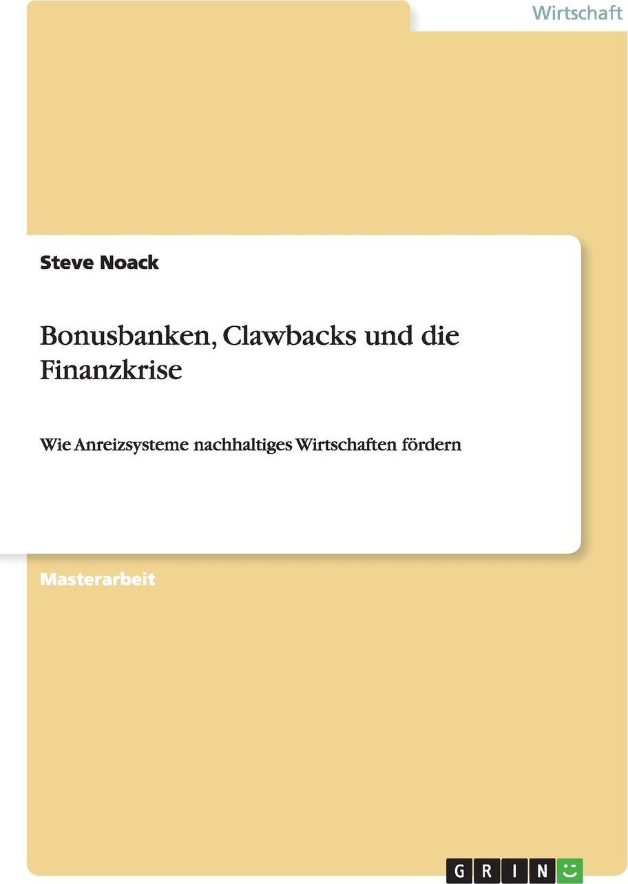 фото Bonusbanken, Clawbacks und die Finanzkrise