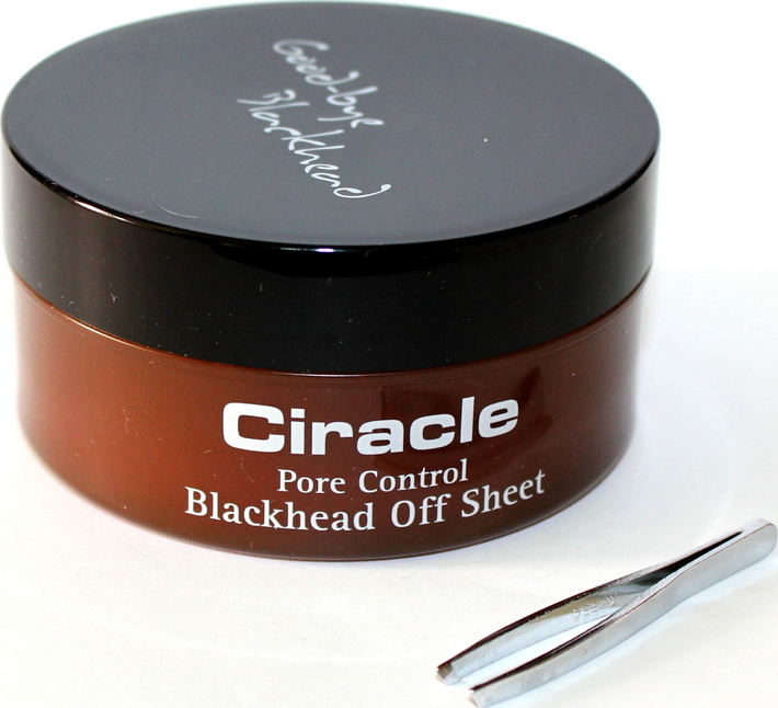 фото Салфетки для удаления черных точек Ciracle pore control blackhead off sheet