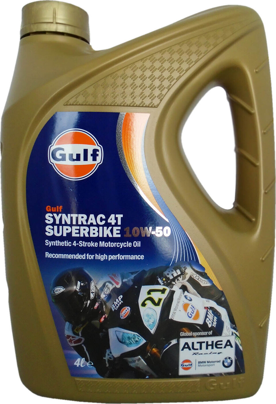 фото Моторное масло GULF Syntrac 4T Superbike SAE 10W-50 (4л)