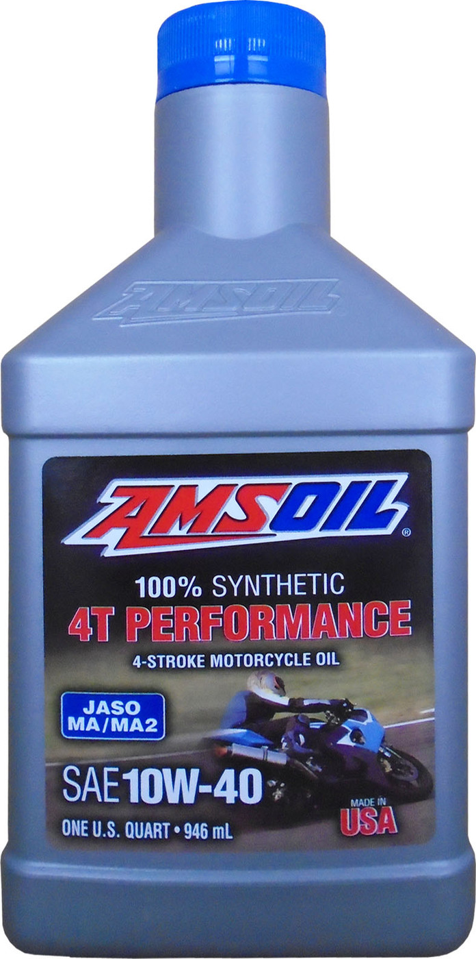 Моторное масло Amsoil 4Stroke Motorcycle Oil Sae 10W40 Синтетическое