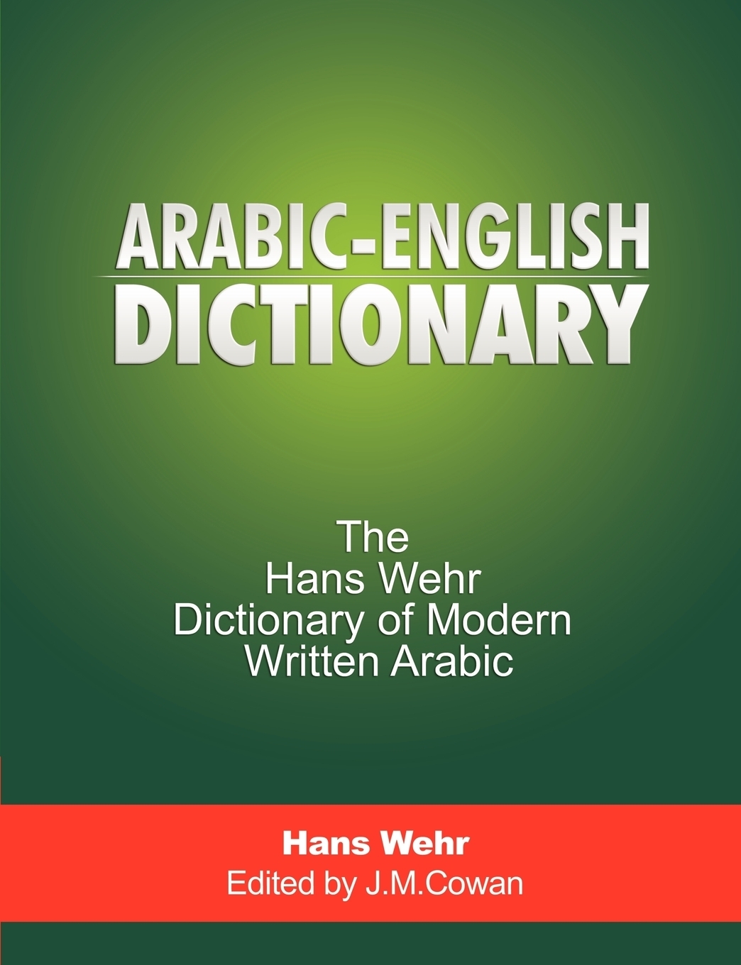 фото Arabic-English Dictionary. The Hans Wehr Dictionary of Modern Written Arabic