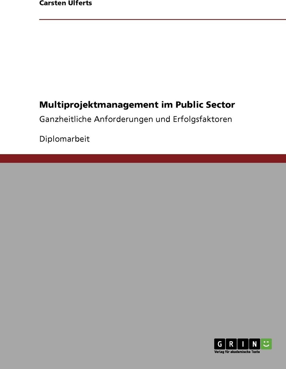 фото Multiprojektmanagement im Public Sector