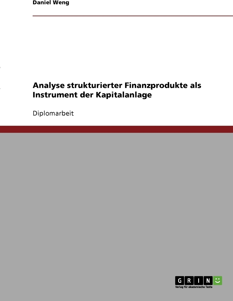 фото Analyse strukturierter Finanzprodukte als Instrument der Kapitalanlage