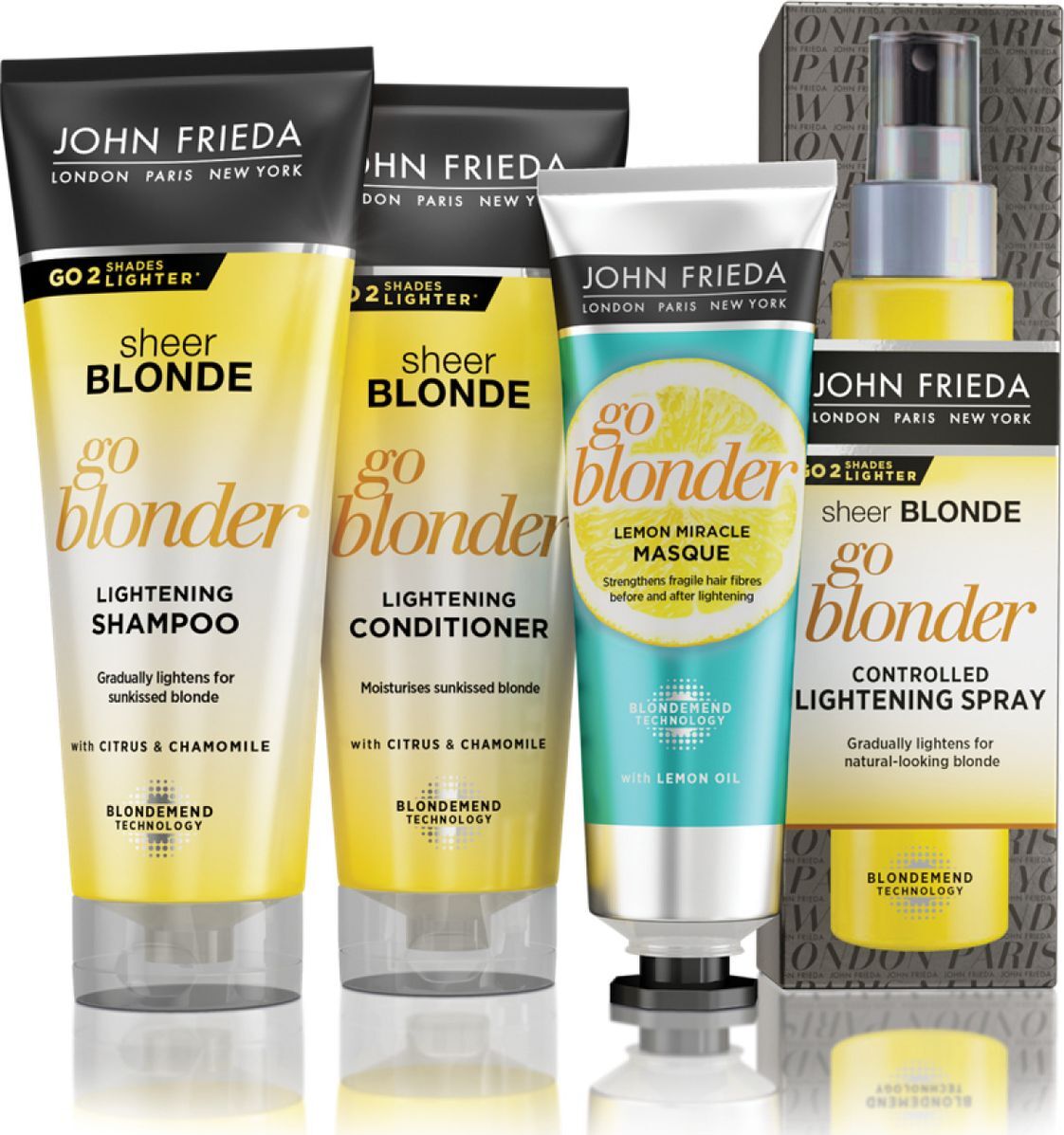 John frieda sheer blonde go blonder in-shower lightening treatment краска для волос