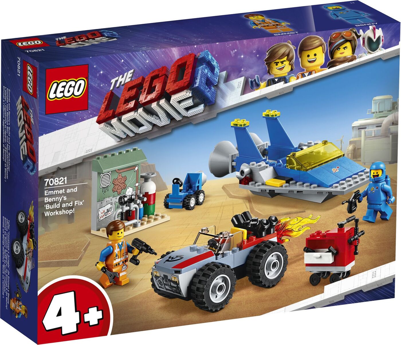 Характеристики Конструктор LEGO Movie 2 70821 Мастерская "Строим и ...