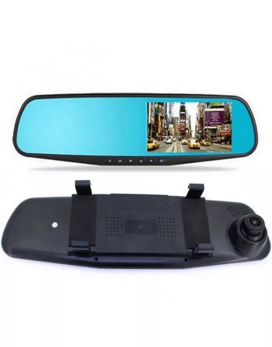 Видеорегистратор-зеркало заднего вида(rear-view mirror), черный ...