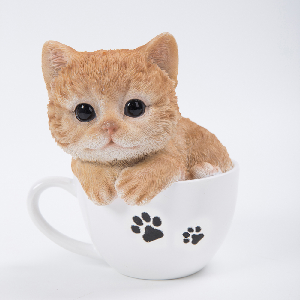 Котенок в кружке