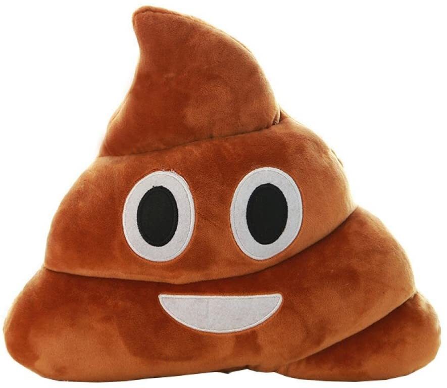 Tinni Toys Мягкая игрушка Смайлик WhatsApp Какашка 40 см - купить с ...
