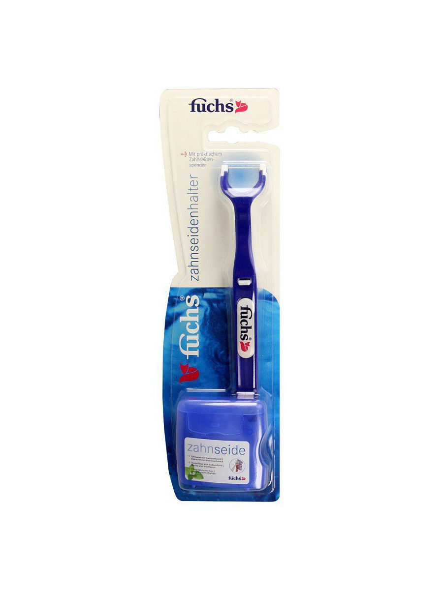 Fuchs "Floss holder with Floss"держатель для зубной нити и зубная нить