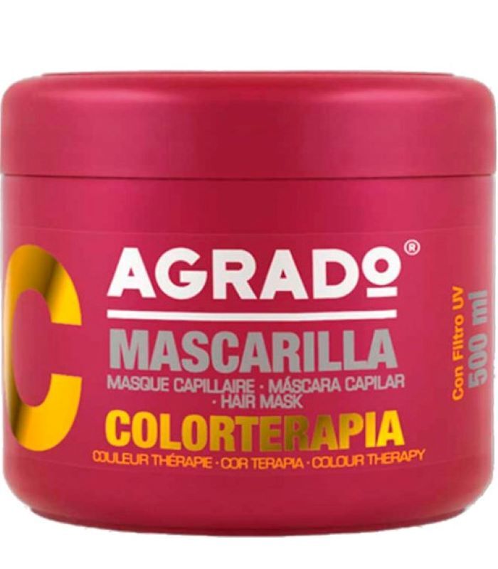 Colour hair mask