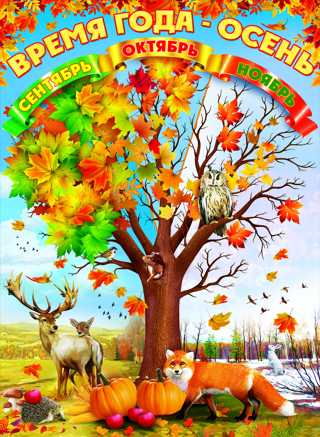 Времена года садик. Осенний плакат. Плакат. Времена года. Плакат осень для детского сада. Осень плакат для детей.