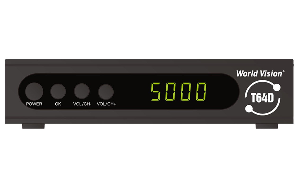 Vision t. World Vision t62d пульт