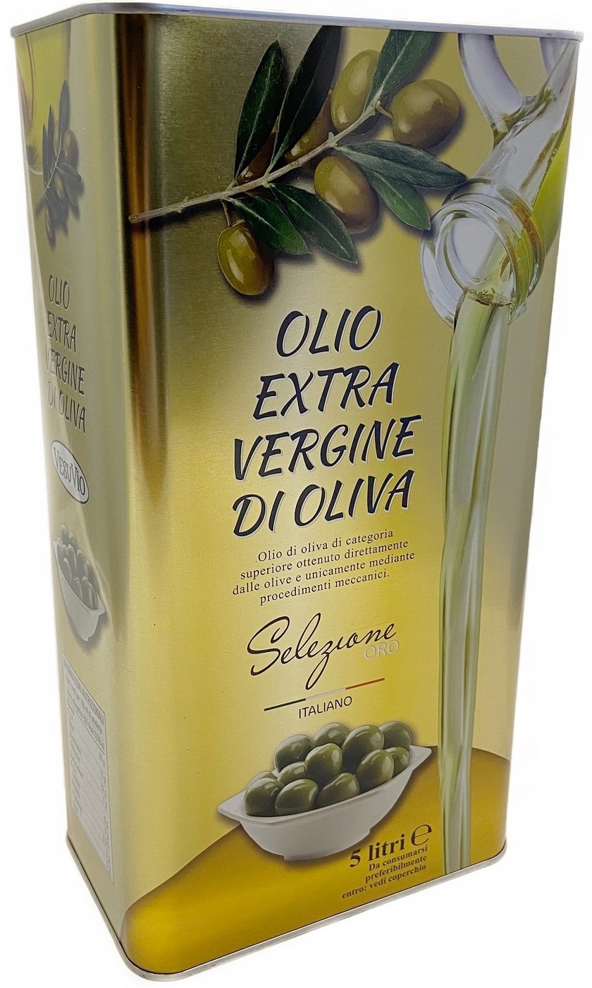 Характеристики Масло оливковое Extra Virgine Gold VesuVio, 5 л ...