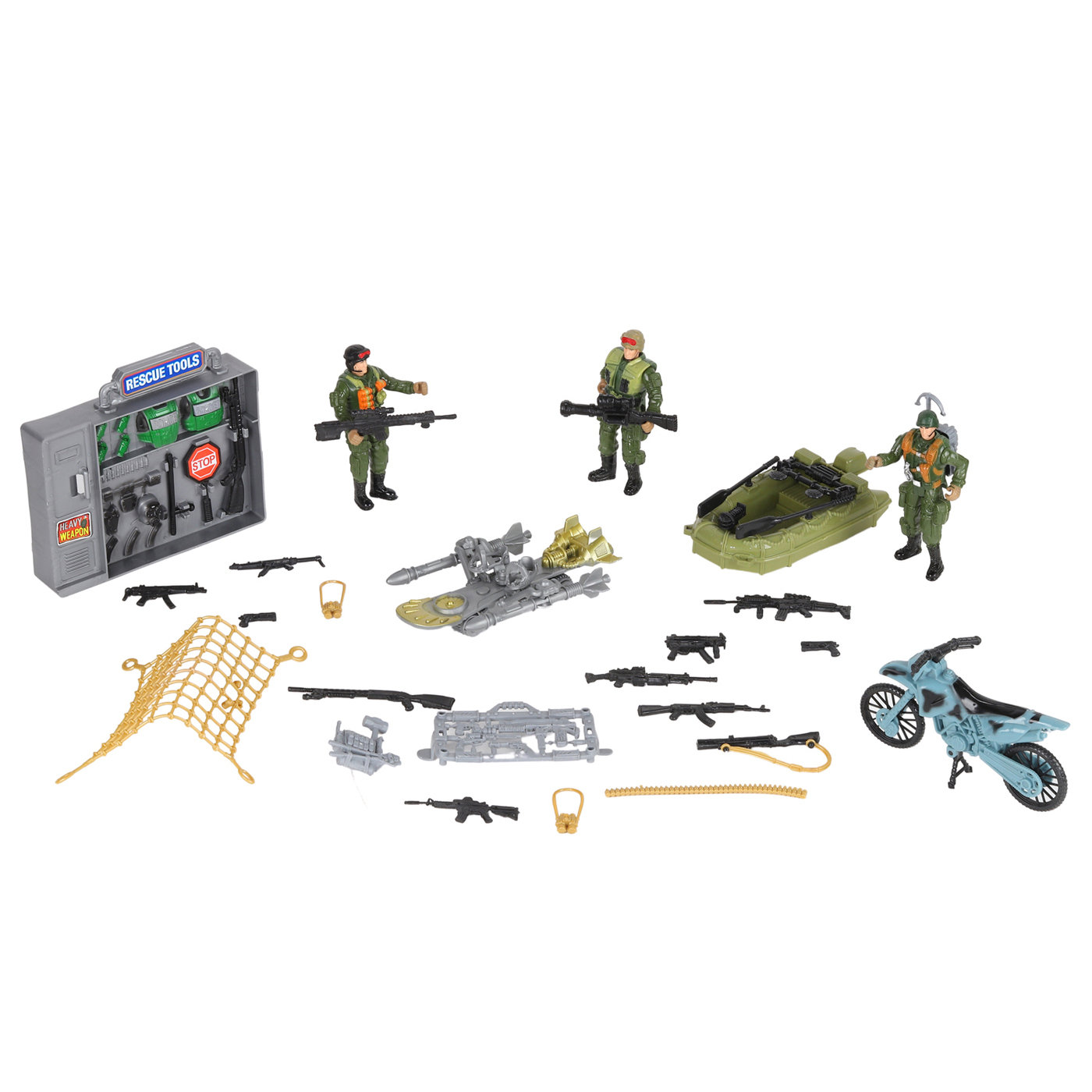 Характеристики Набор игровой "Военная техника" с фигурками, солдатики ...