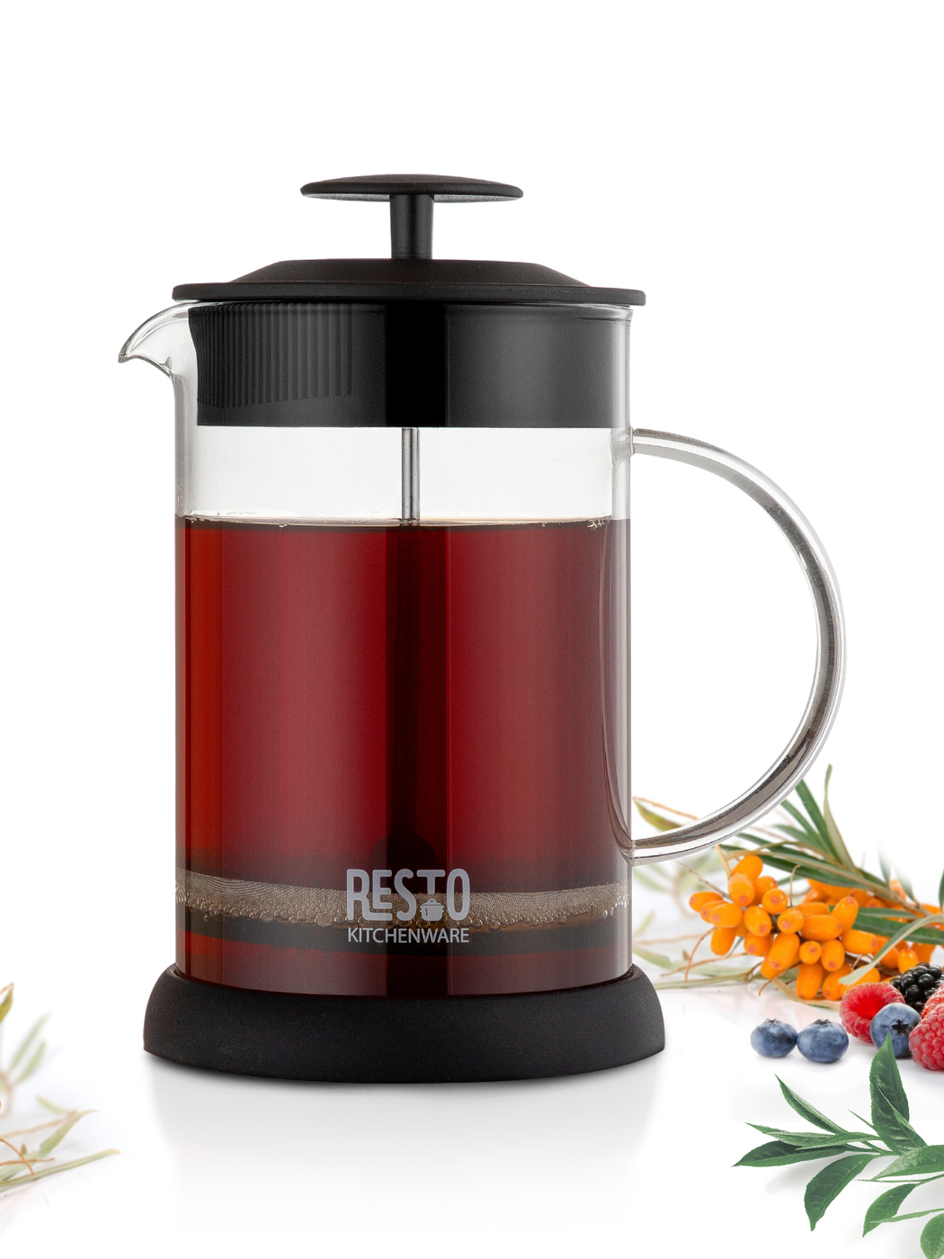 Характеристики  пресс чайник RESTO 90502 френч-пресс кофейник .