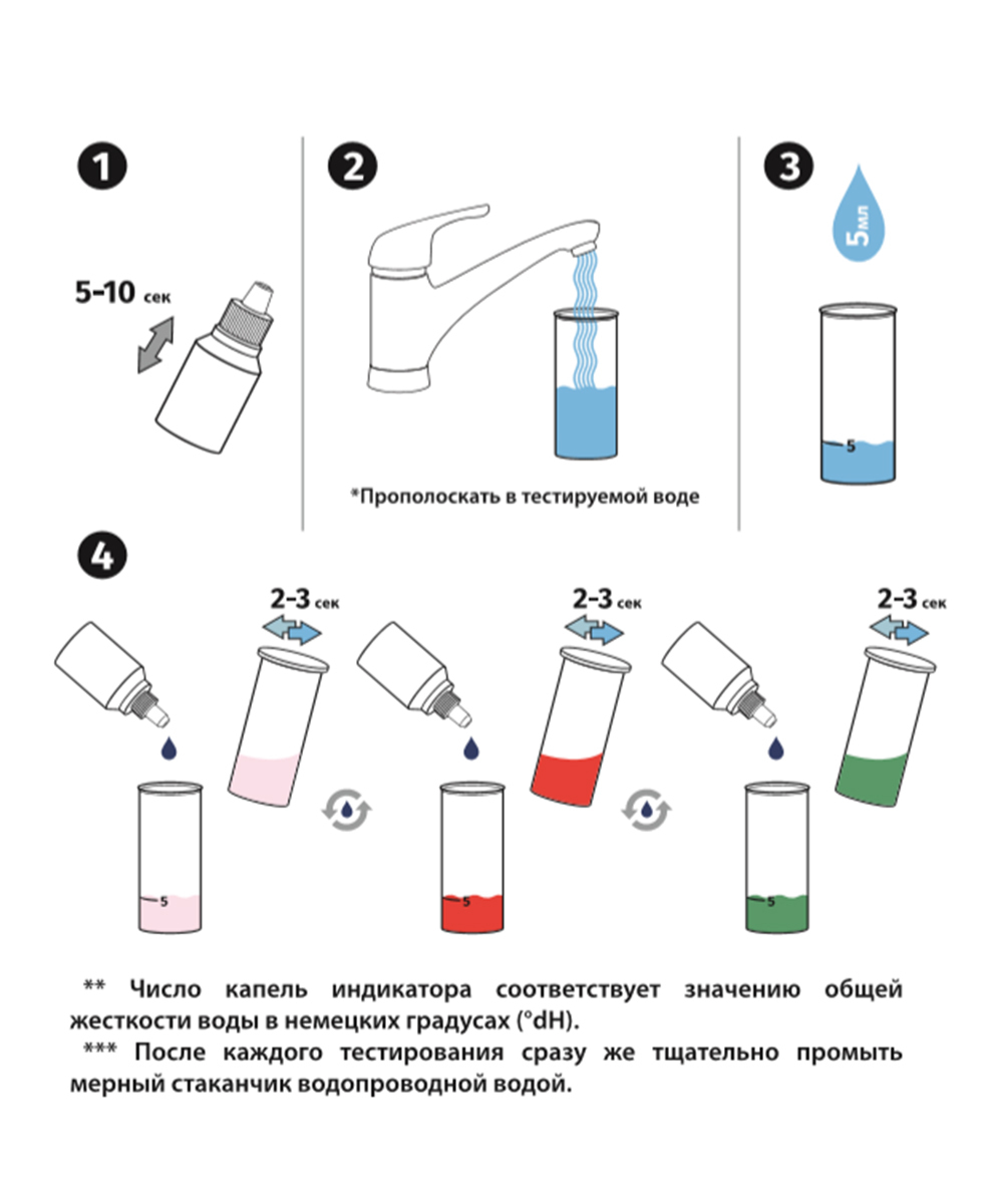 Тест На Жесткость Воды Купить