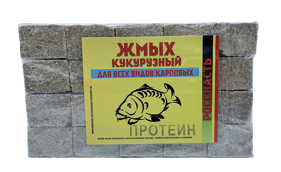 Характеристики Жмых кукурузный макуха для рыбалки вкус Протеин ...