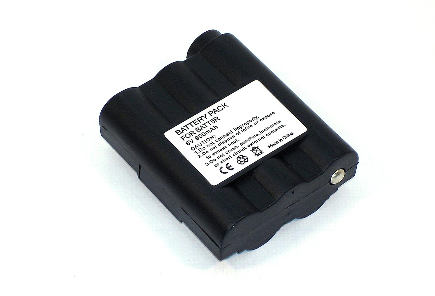 Аккумулятор для рации, радиостанции Midland GXT1000 GXT300 GXT400 (BATT-5R) 700mAh 6V Ni-Mh