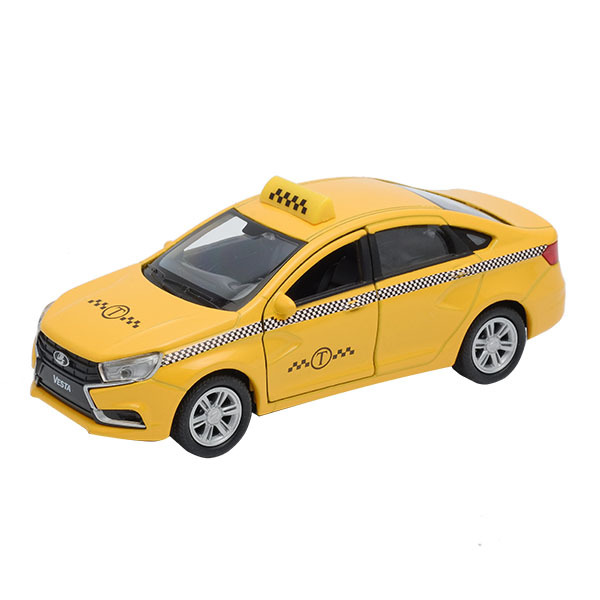 Welly Модель машины 1:34-39 LADA Vesta такси, Welly — купить в интернет ...