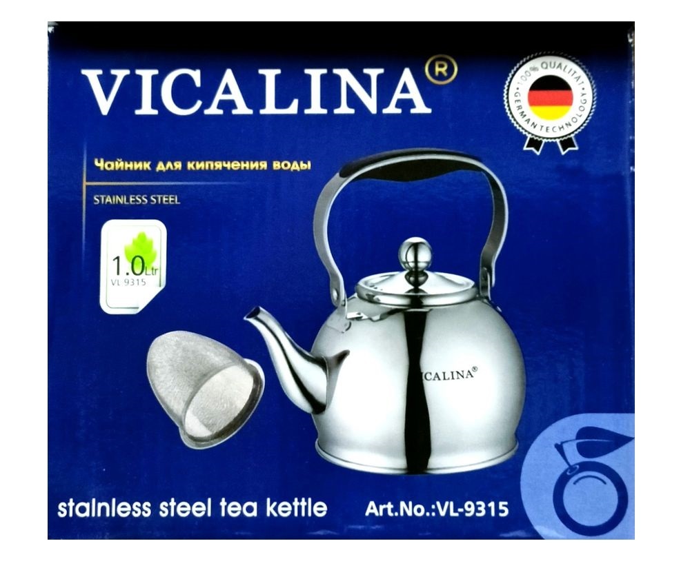 Чайник vicalina, 1 л — купить в интернет-магазине OZON с быстрой доставкой