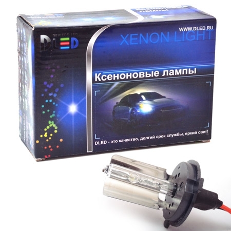 DLEDЛампаавтомобильная2шт.арт.KIT-XENON24VDLEDH4S-L5000K