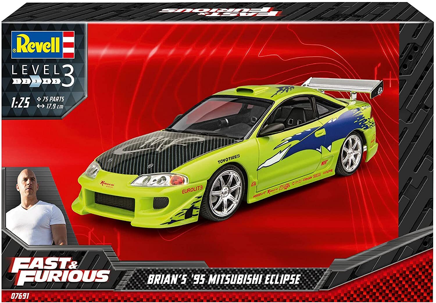 fast and furious eclipse model car