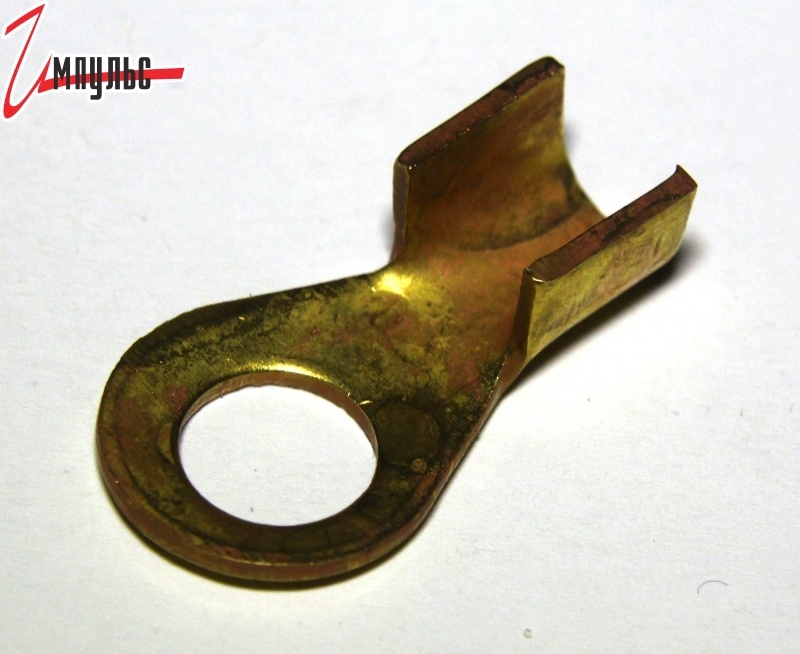 Клемма O-образная под болт 12мм на кабель 35мм2 медная луженая — купить ...