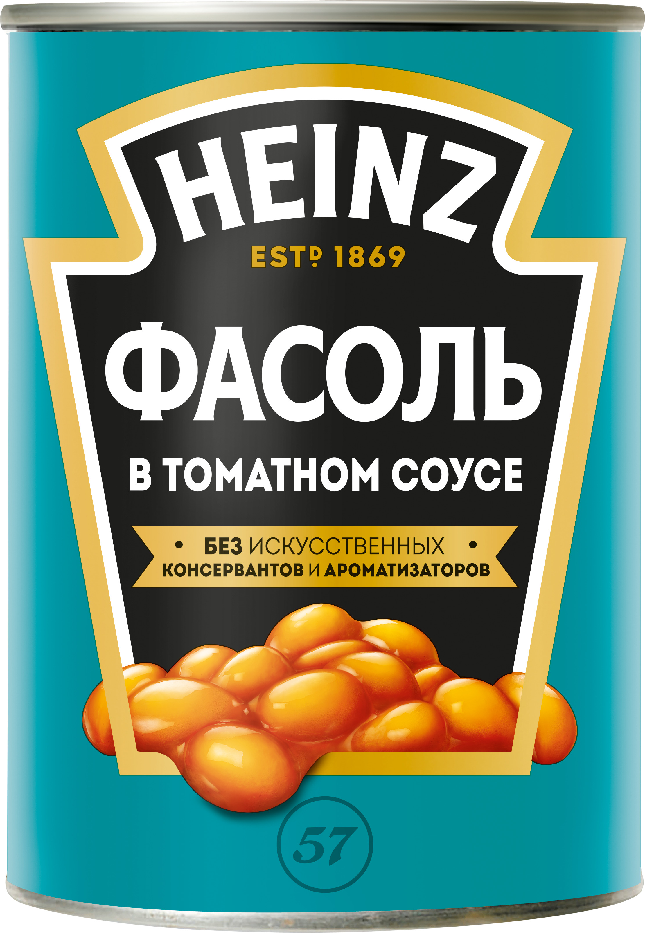 Фасоль белая в томатном соусе Хайнц 415