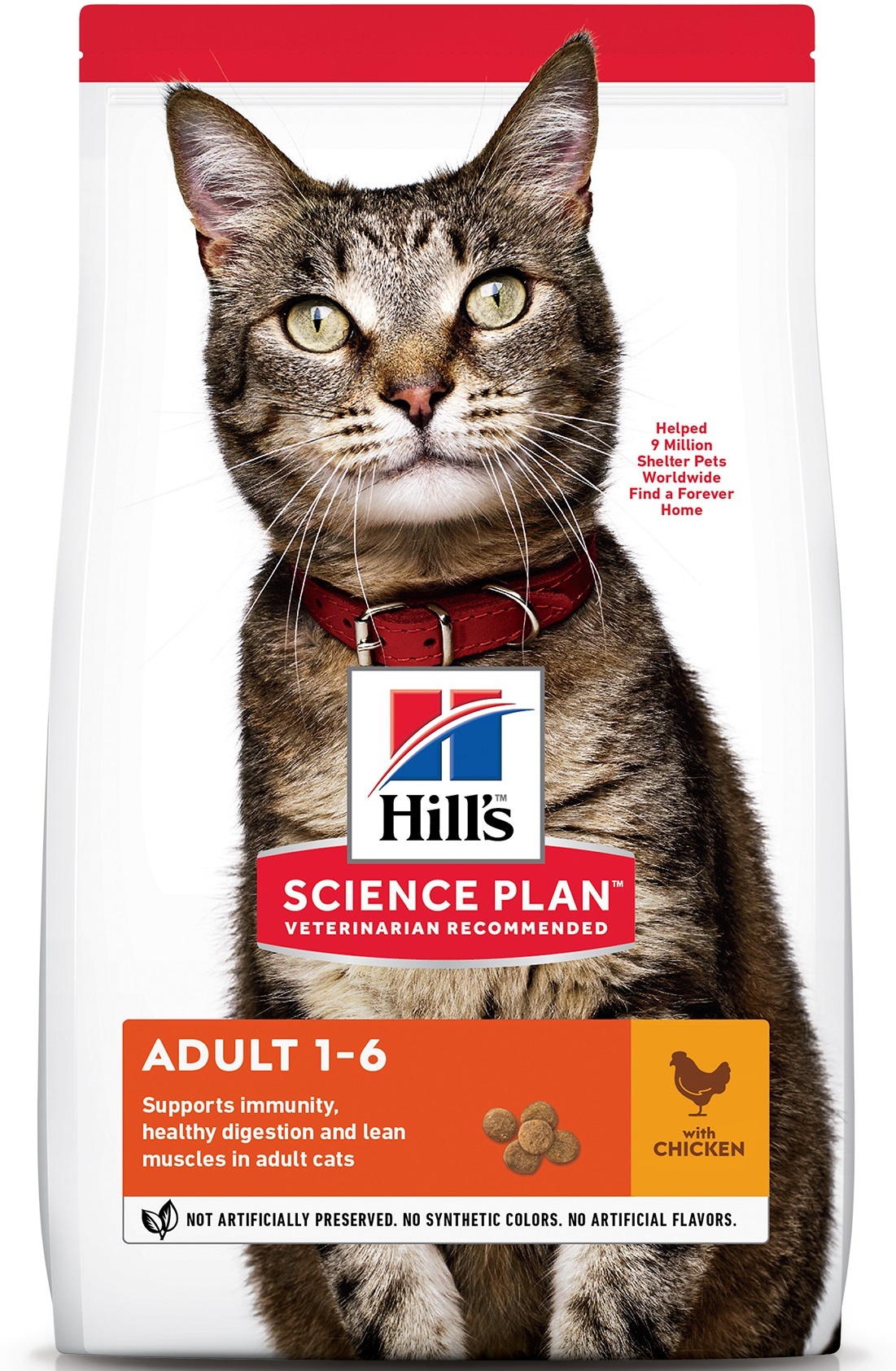 hills science plan dry cat food chicken