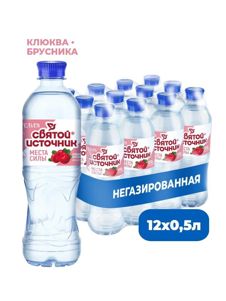 Святой Источник Места силы КАРЕЛИЯ вода питьевая негазированная, ПЭТ 0. ...