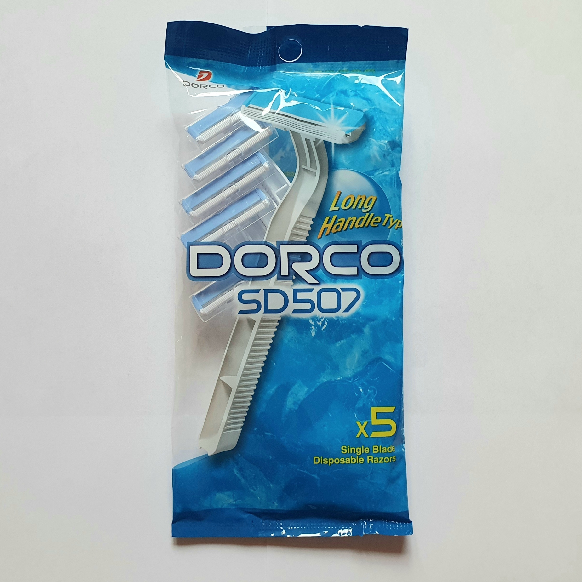 Одноразовая бритва DORCO SD-507, фиксированная голова, удлинённая ...