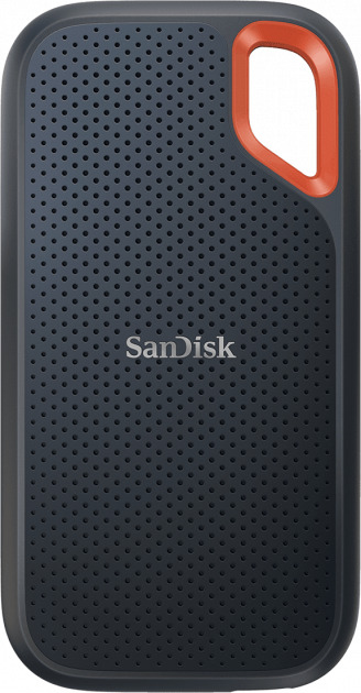 SanDisk 2 ТБ Внешний SSD-диск Extreme Portable V2 (SDSSDE61-2T00-G25) (SDSSDE61-2T00-G25), черный