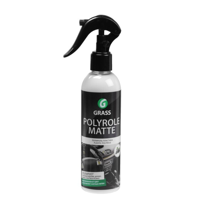 Полироль пластика China Grass Polyrol Matte матовый спрей 250 мл ...