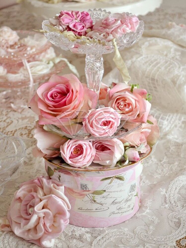 С днем рождения женщине в стиле прованс