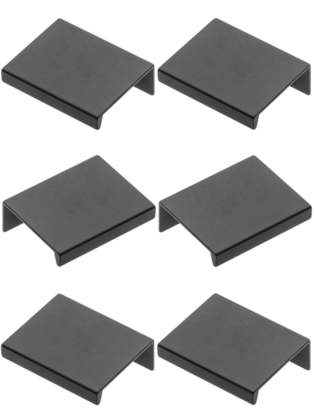 Ручка мебельная алюминиевая Hexi (черный, 3500 арт. Ua-Hexi-3500-20m код 15-0481)