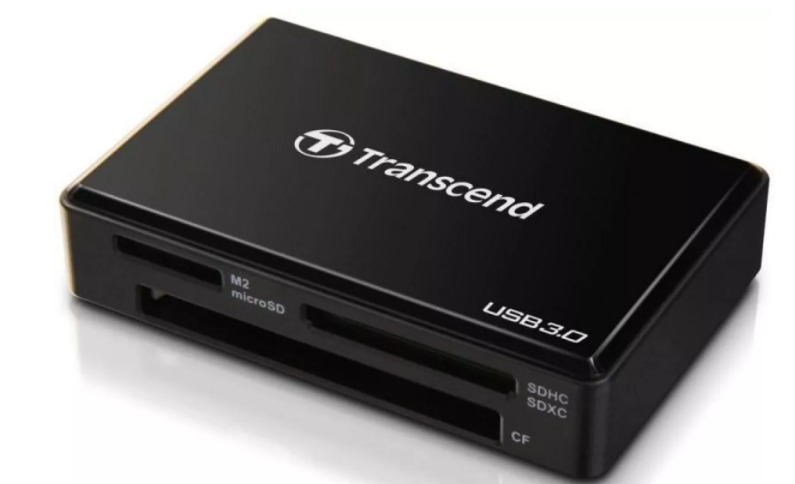 Картридер Transcend TS-RDF8K2 USB 3.0 черный