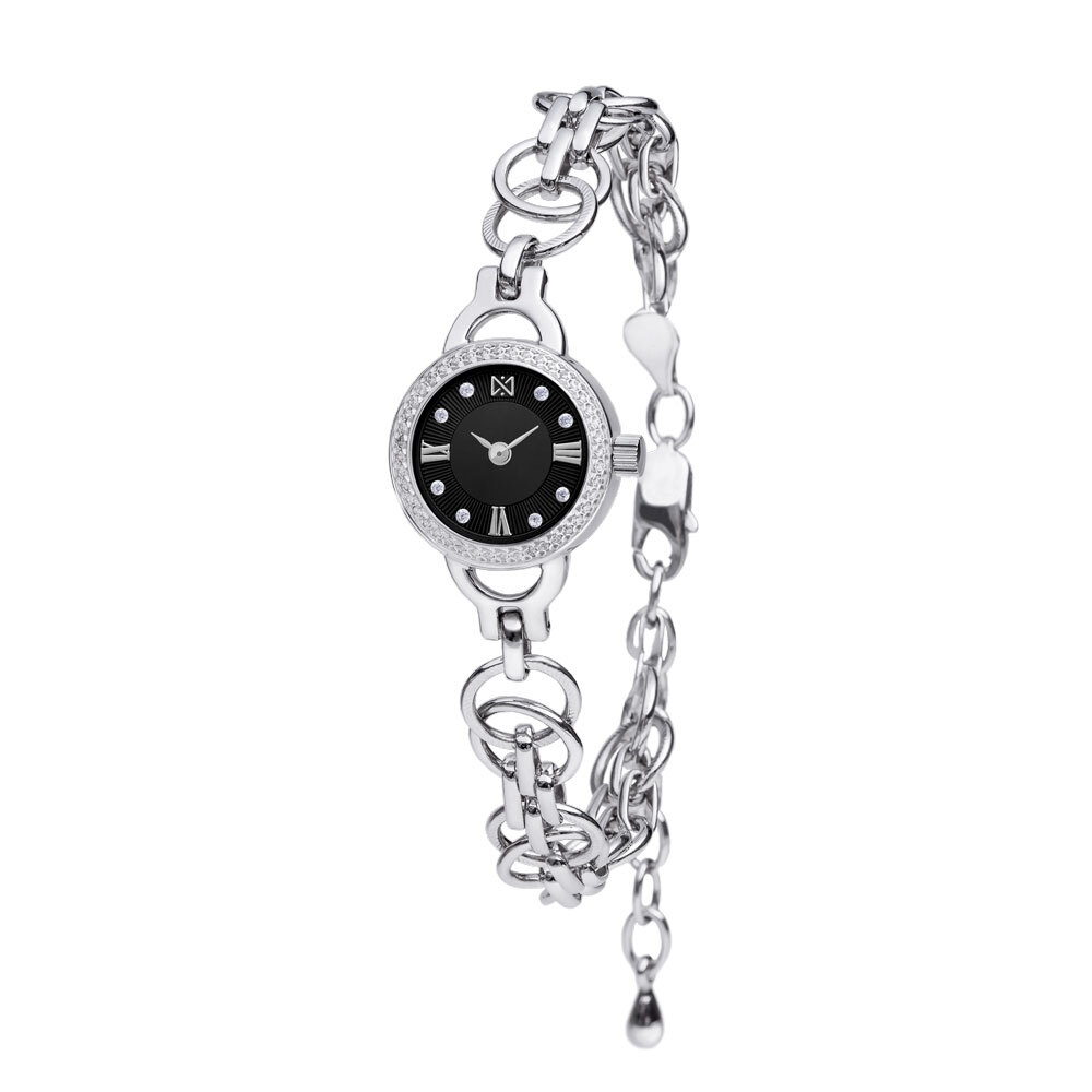Серебряные женские часы Ника Viva 0390.2.9.53d