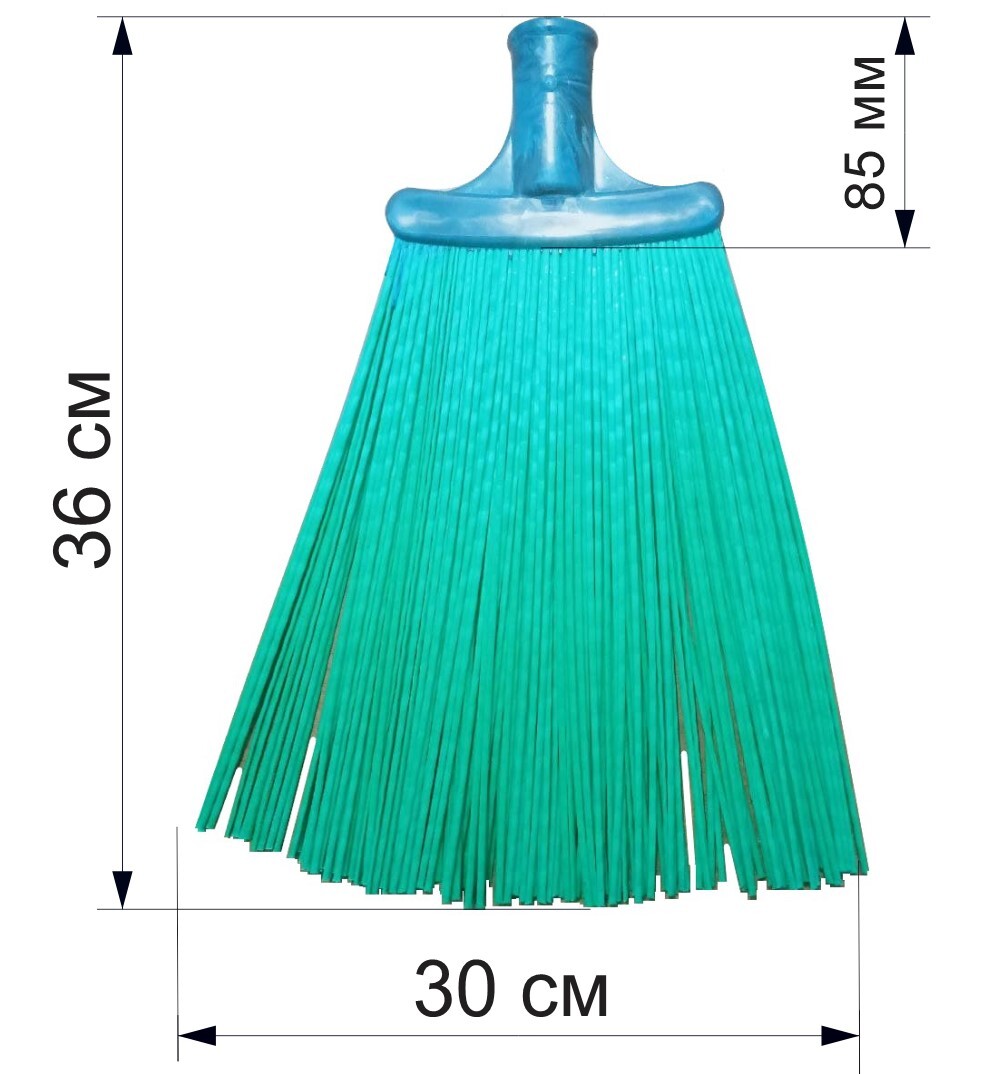 Метла для улицы, садовая, износостойкий, ворс полипропилен - купить ...