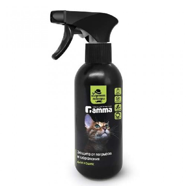 Универсальное средство для защиты от погрызов и царапания для кошек, 250мл,