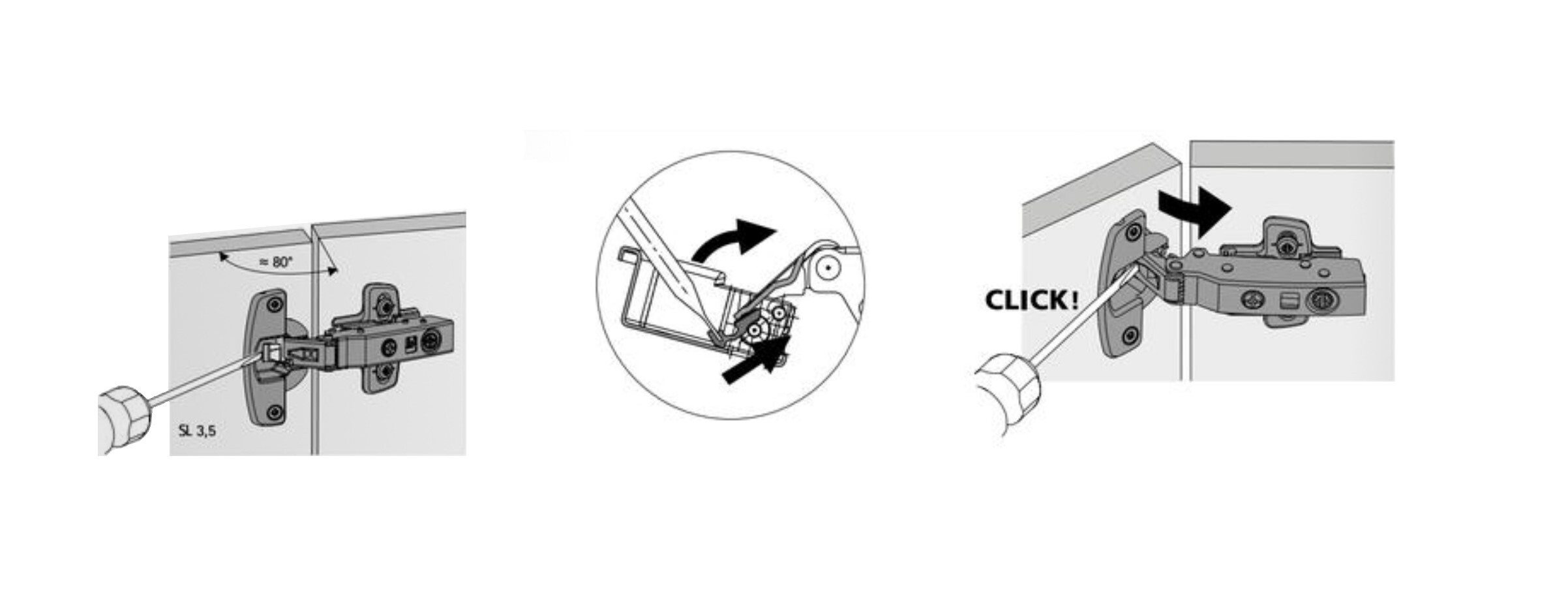 Петля Hettich 8645i